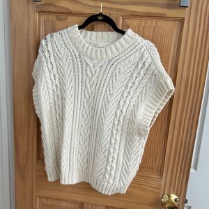 H&M Women's Cable Knit Sweater Vest